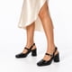 thumbnail image 3 of Zapato Charol Mujer Mary Jane Tacón Cuadrado H2705 Negro, 3 of 8