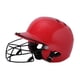 thumbnail image 3 of Baseball Batting Helmet Softbol Helmen Ventilación Ventilación Ventilación Guardia Absorbente con Facera de la Facera para Deportes de Competencia Rojo, 3 of 5