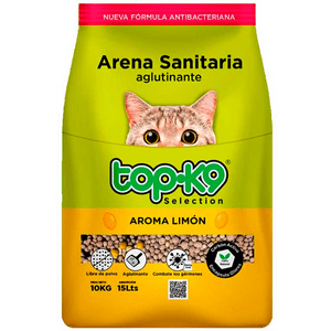 Arena Aglutinante Topk9 10 Kg Limón