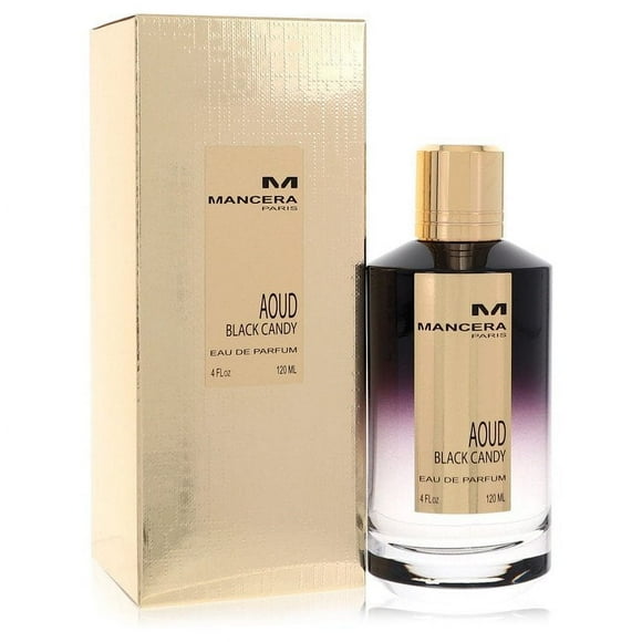 Mancera aumanobc4ps 4 oz Aoud Black Candy Eau de Parfum Spray para Unisex