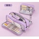 thumbnail image 1 of Large Capacity Pencil Bag Aesthetic School Cases Stationery Holder Kids Pen Bag Big Stationery Box School Students Supplies, 1 of 3