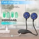 thumbnail image 3 of Batería recargable Neck Fan HandFan de 10000 mAh, 48 horas de duración, 3 of 9