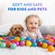 thumbnail image 4 of Mini Ball Pit Balls Playz de plástico blando, 50 unidades, con 8 colores, 4 of 9