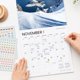 thumbnail image 3 of Calendario SUNEE 2026‑2027 30 × 30 cm Parques del Mundo 16 meses, 3 of 8