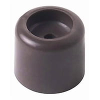 Tope De Puerta Pvc Redondo 30Mm Café 20 Unidades Dvp