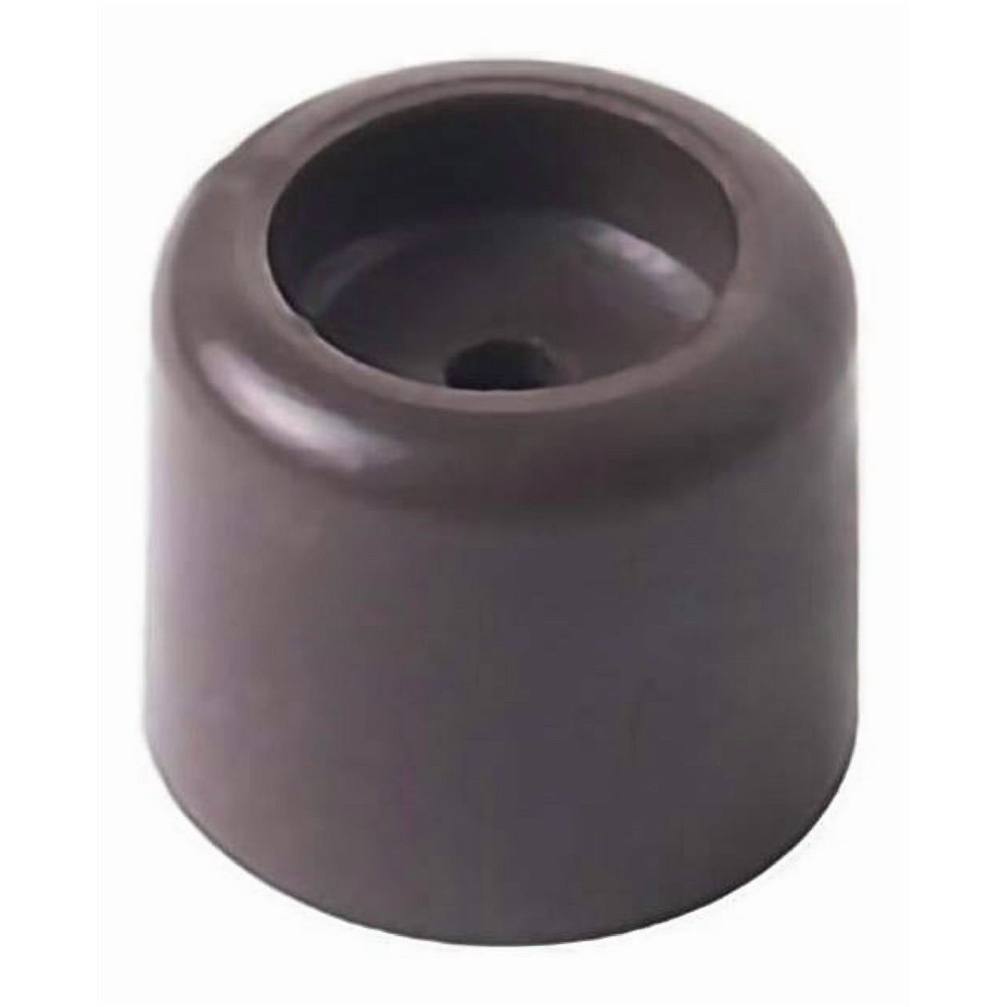 Tope De Puerta Pvc Redondo 30mm Café 20 Unidades Dvp