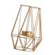 thumbnail image 4 of Candelabro Geométrico 3D Candelabro Con Marco De Hierro Candelabro Candelabro Dorado L, 4 of 5