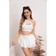 thumbnail image 1 of Short Mujer Liso con Vuelo Tipo mini Falda Juvenil Verano 118, 1 of 2
