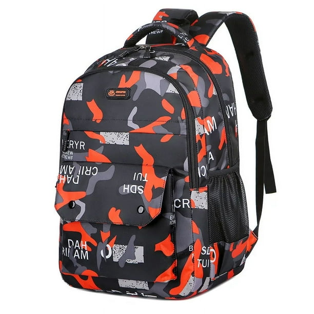 Child Primary Schoolbag Students Backpack Large Capacity Boy Shoulder Bag Camouflage Printed Kid Waterproof Versatile Backpacks