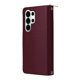 thumbnail image 5 of Funda Cartera con Cremallera y Correa para Samsung Galaxy S26 Ultra 5G Soporte y Tarjetero Rojo, 5 of 6