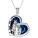 thumbnail image 1 of Collar papá hija cristal plata 925, 1 of 3