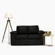 thumbnail image 2 of Sofa 2C Bergamo Chenille Negro, 2 of 3