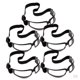 thumbnail image 5 of 25 Uds Deportes Baloncesto Dribble Especificaciones Gafas Suministros De Ayuda Para Entrenamiento Negro, 5 of 5