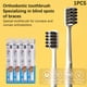 thumbnail image 1 of 1PC Clean Orthodontic Braces Adult Orthodontic Toothbrushes Dental Tooth Brush Soft Bristle Toothbrush For Oral Health Care, 1 of 3