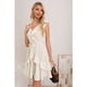 thumbnail image 1 of Vestido Corto Mujer Sin Manga Escalonado Casual Eventos 3371, 1 of 3