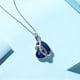 thumbnail image 3 of Collar relicario cenizas o recuerdos corazon blue, 3 of 3