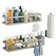 thumbnail image 1 of Estante PUSDON 42 cm Set organizador de cocina 5‑en‑1 color plateado, 1 of 7
