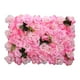 thumbnail image 3 of Paneles De Flores Telón De Fondo Floral De Seda Para Escenario De Boda Rosa, 3 of 5