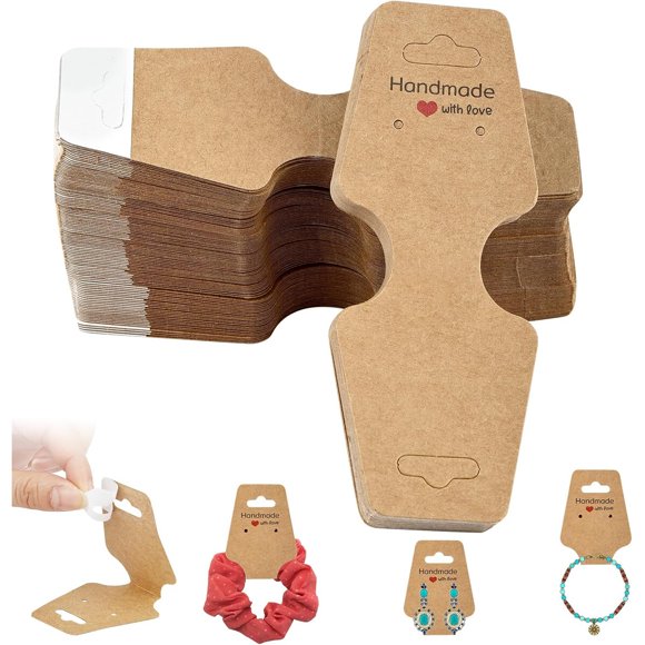 Tarjetas para joyería Hoiny, 200 unidades, 4.75 x 1.75 pulgadas