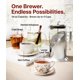 thumbnail image 4 of Prensa Francesa Café Du Chateau 1 L, Pack de 2, Acero Inoxidable, 4 of 9