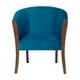 thumbnail image 1 of Sitial Dortmund Tela Velvet Azul Petroleo, 1 of 4