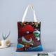 thumbnail image 2 of Christmas: Welcome to Whoville Bolso de tela con estampado de lienzo para mujer, bolsa de compras reutilizable y estética, con cremallera interior, regalo para mujer, 35 × 40 cm., 2 of 6