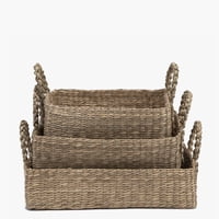 Form Design - Pack De 3 Canastos Organizadores Amelia Natural