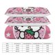 thumbnail image 3 of Hello Kitty Strawberry Coffee 3 Pieces Duvet Cover Set Full Size Super Soft Fade Resistant Microfiber, 3 of 4