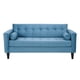 thumbnail image 1 of Sofa Retro 3C Felpa 00 Azul Petroleo, 1 of 6