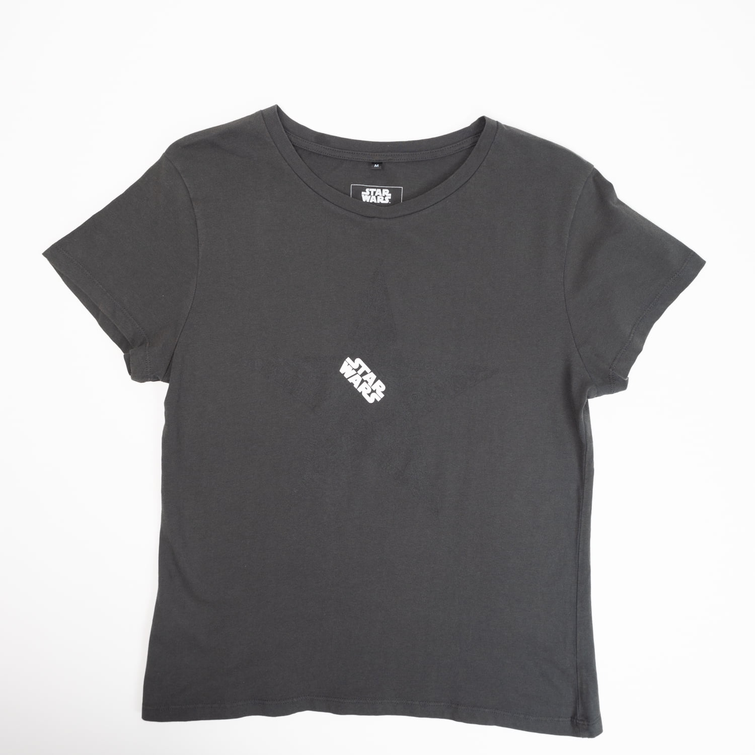 Polera Mujer You Star Wars Star Gris