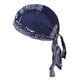 thumbnail image 1 of Durag Skull Hat, Pérdida de Cabello, Bufanda Bandana Turbante Azul Marino, 1 of 3