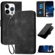 thumbnail image 1 of Funda Flip Premium Fibra de Carbono para iPhone 15 Pro Max con Soporte y Cierre Negro, 1 of 6