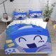 thumbnail image 1 of v1461 Bed Sheets Phighting Bedding Sets Cartoon Bed Cover Comforter Duvet Cover Pillow Case - Pieces Sets Kids Adult Bedroom Decoration 3-Piece Bedding Set (1 Duvet Cover + 2 Pillow Shams) Bed Sheets, 1 of 5