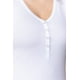 thumbnail image 2 of Top Corto de Punto Henley con Cuello en V y Manga Corta, 2 of 4