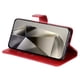 thumbnail image 3 of Funda con Cremallera para Samsung Galaxy S25 Ultra, Carcasa Cartera de Cuero PU con Soporte y Tarjetero, 3 of 6