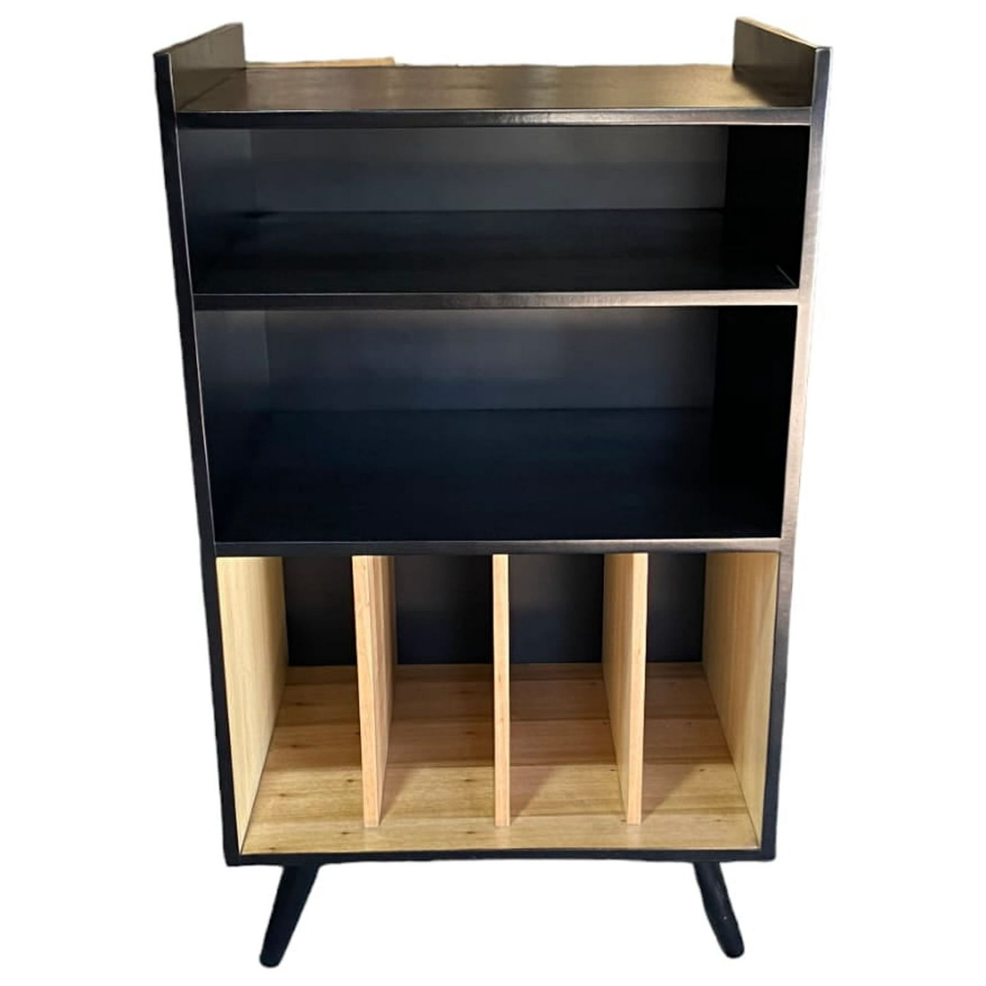 Deco Rustika - Mueble Rack Para Vinilos 60 X 45 X 110