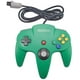 thumbnail image 1 of Mando Con Cable Nintendo 64 Verde N64 2023 Nuevo A Estrenar, 1 of 5