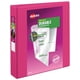 thumbnail image 1 of Binder Avery Durable View, 3 anillos inclinados de 1.5 pulgadas, color rosa, 1 of 7