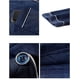 thumbnail image 5 of Pijama de franela a cuadros con botones delanteros para hombre - Manga larga, 5 of 5