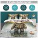 thumbnail image 5 of Jason Voorhees Print Bedding Set Pattern Duvet Cove Set3 Pieces Quilt Cover And Pillowcases for Women Men Teens choose fr, 5 of 5