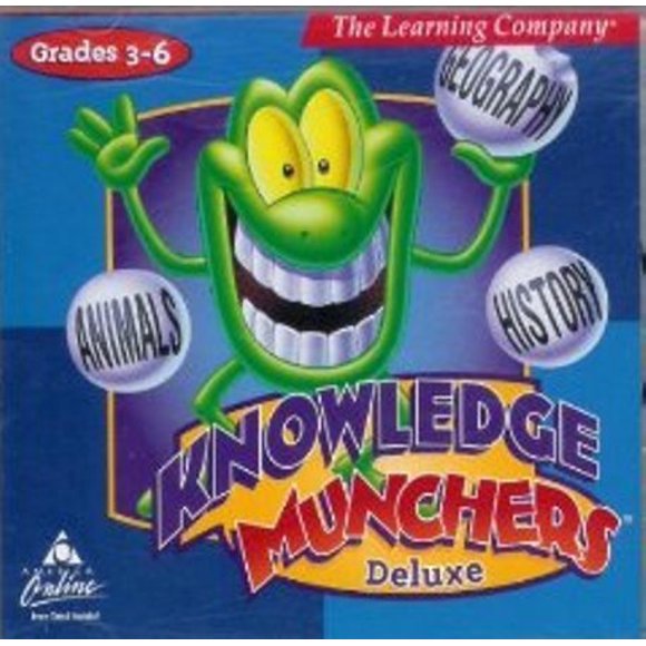 Software educativo SoftKey Knowledge Munchers Deluxe