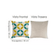 thumbnail image 3 of Pack de 4 Fundas de Almohada Cojín con Diseño 45x45 cm Hojas Verdes, 3 of 3