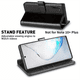 thumbnail image 1 of For Galaxy Note 8 Note 9 Note 10 Note 10 Plus Note 20 Note 20 Ultre Wallet Case, [Included Glass Screen Protector][RFID Blocking] Flip Folio Leather Cell Phone Cover With Credit Card Holder For Samsun, 1 of 3