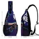 thumbnail image 2 of Mecha de John Riñonera Bandolera con Estampado Integral para Hombres y Mujeres, Bolso Cruzado Gráfico de Tendencia, Mochila de Hombro Streetwear para Ciclismo y Deportes, Riñonera Versátil Casual, 2 of 6