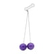 thumbnail image 3 of Click Cack Ball Swinging Ball Toys Habilidades Motoras Finas Juguete Sensorial Para Exteriores Violeta, 3 of 3