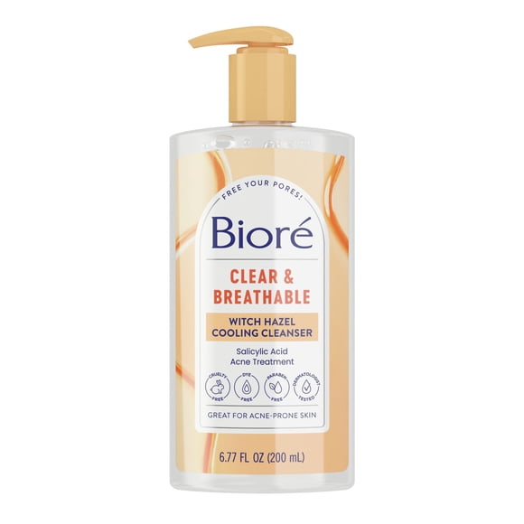 Limpiador Facial Biore Witch Hazel 200ml ácido Salicílico
