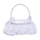 thumbnail image 1 of Cesta De Niña De Flores Blancas De Encaje De Dama De Honor Para Mesa De Ducha De Boda Estilo De Compromiso A, 1 of 5