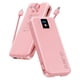 thumbnail image 1 of Cargador portátil Rngsnoy 12000mAh 22.5W de carga rápida rosa, 1 of 9
