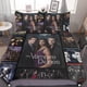 thumbnail image 1 of Juego de ropa de cama de microfibra con funda nórdica de The Vampire Diaries, estampado 3D, ligero, de 3 piezas, 1 funda nórdica y 2 fundas de almohada para niños., 1 of 3
