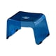 thumbnail image 2 of Taburete Pequeño Con Escalón, Taburete Estable Para Zapatos Para Dormitorio, Adultos Y Niños, Mesita De Noche, Color Azul, 2 of 5